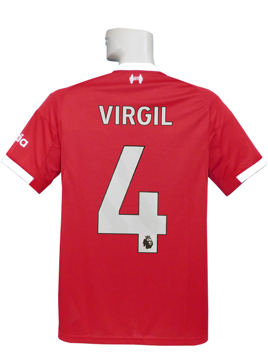 (アディダス) adidas/25/26リバプール/ホーム/半袖/ファン・ダイク/プレミア優勝+No Room For Racismパッチ付/JYF22-JV6423