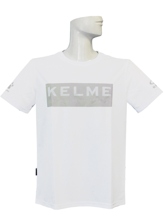 (ケルメ) KELME/半袖プラクティスシャツ/ホワイト/KCX292-06/簡易配送(CARDのみ/送料注文後変更/1点限/保障無)