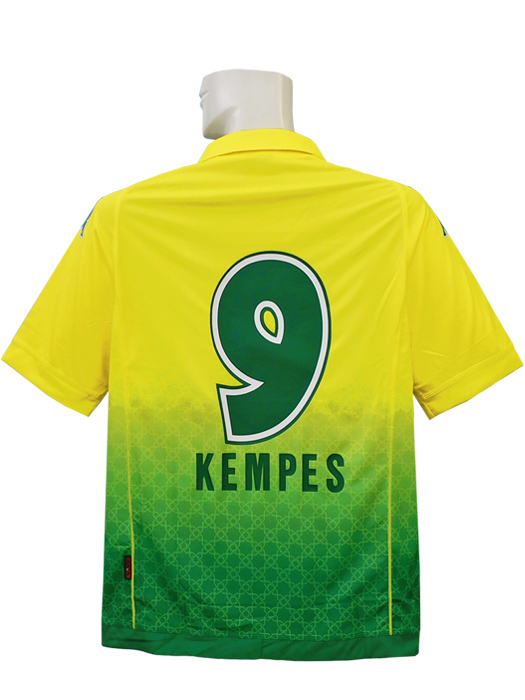 ***限定入荷***(カッパ) KAPPA/2014ジェフユナイテッド市原・千葉/ホーム/半袖/ケンペス/KF412TS01J-YE