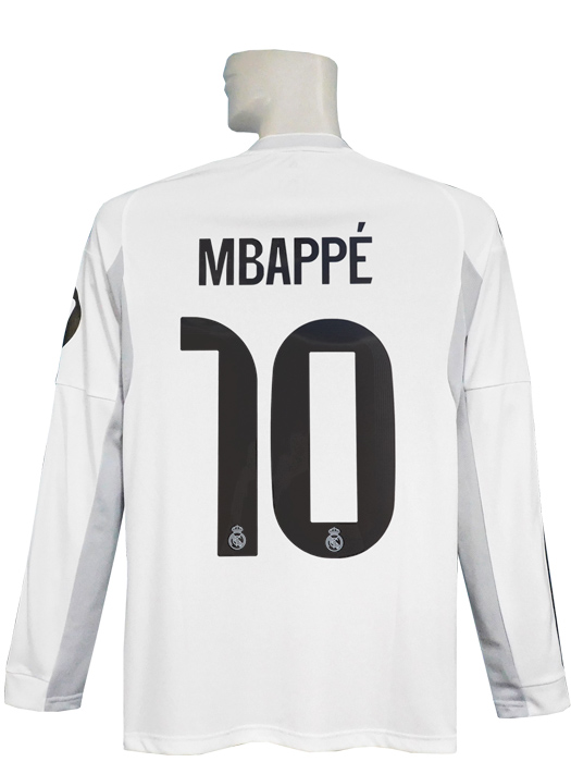 (アディダス) adidas/25/26レアルマドリード/ホーム/長袖/エムバペ/ラリーガ+ICC2024優勝パッチ付/KPD77-JN8884