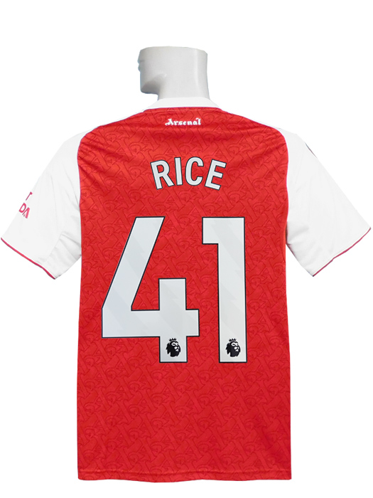 (アディダス) adidas/25/26アーセナル/ホーム/半袖/ライス/プレミア+No Room For Racismパッチ付/KSJ38-JI9517