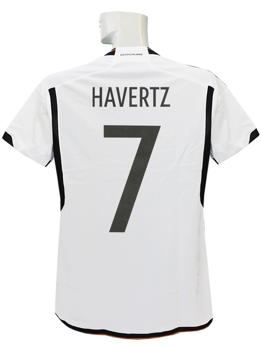 (アディダス) adidas/22/23ドイツ代表/ホーム/半袖/ハヴァーツ/2022W杯バッジ付/L5818-HJ9606