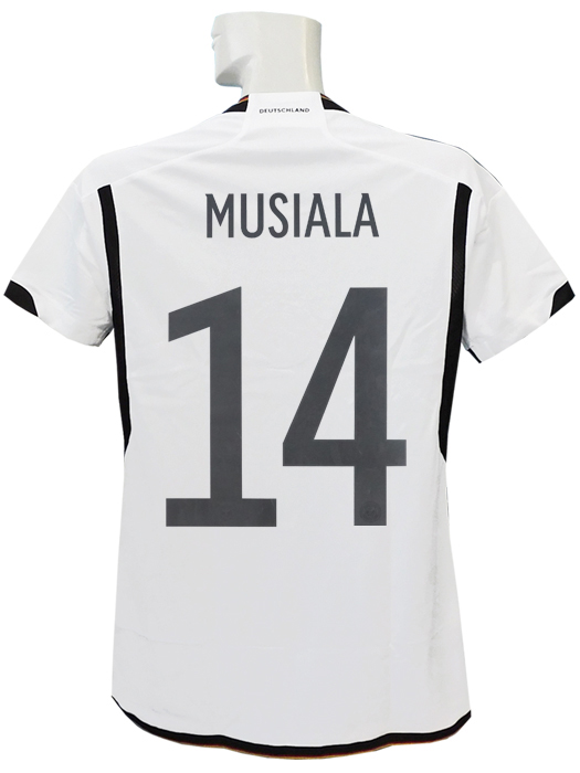 (アディダス) adidas/22/23ドイツ代表/ホーム/半袖/ムシアラ/2022W杯バッジ付/L5818-HJ9606