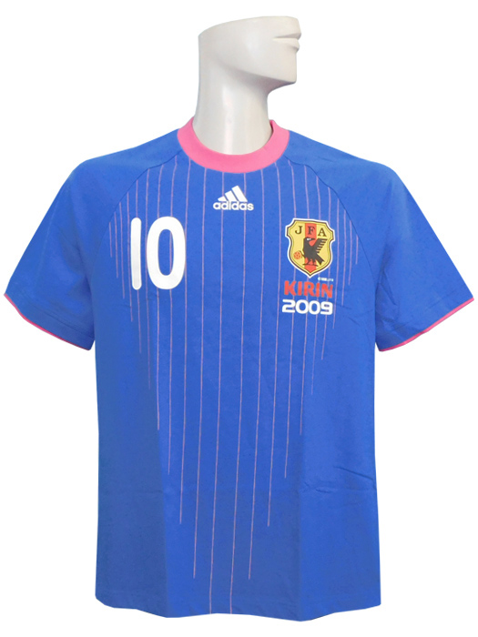 (アディダス) adidas/2009日本代表ホームレプリカTシャツ/10/P69573/簡易配送(CARDのみ/1点限)