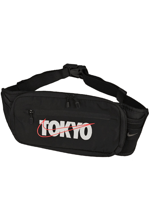 (ナイキ) NIKE/ランヒップパック CP-TOKYO/ブラック/RN8040-077/簡易配送(CARDのみ/送料注文後変更/1点限/保障無)