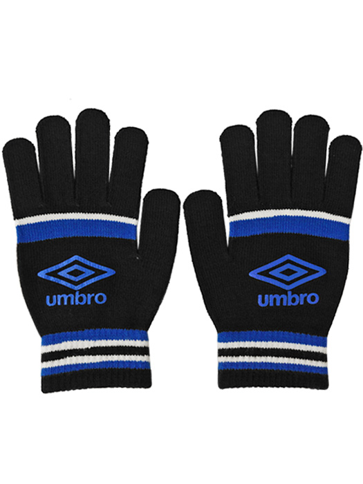 (アンブロ) UMBRO/ニットグローブ/ブラックXブルー/UUAWJD54